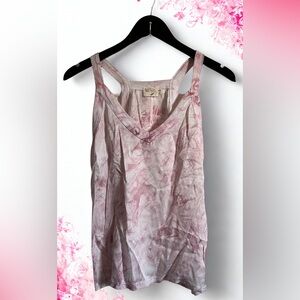 Nation LTD Pink  and  white marbled pattern.